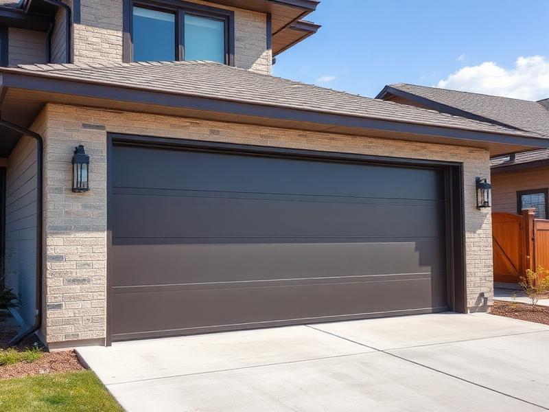 Steel insulated garage door installation in Keene NH by professional technicians